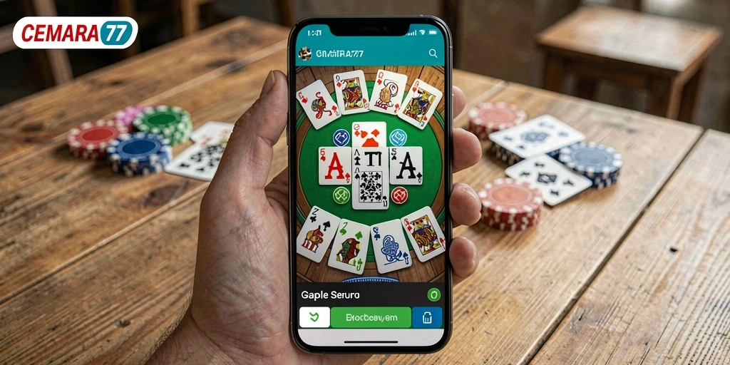 Tampilan gameplay seru dan interaktif dari CEMARA77.