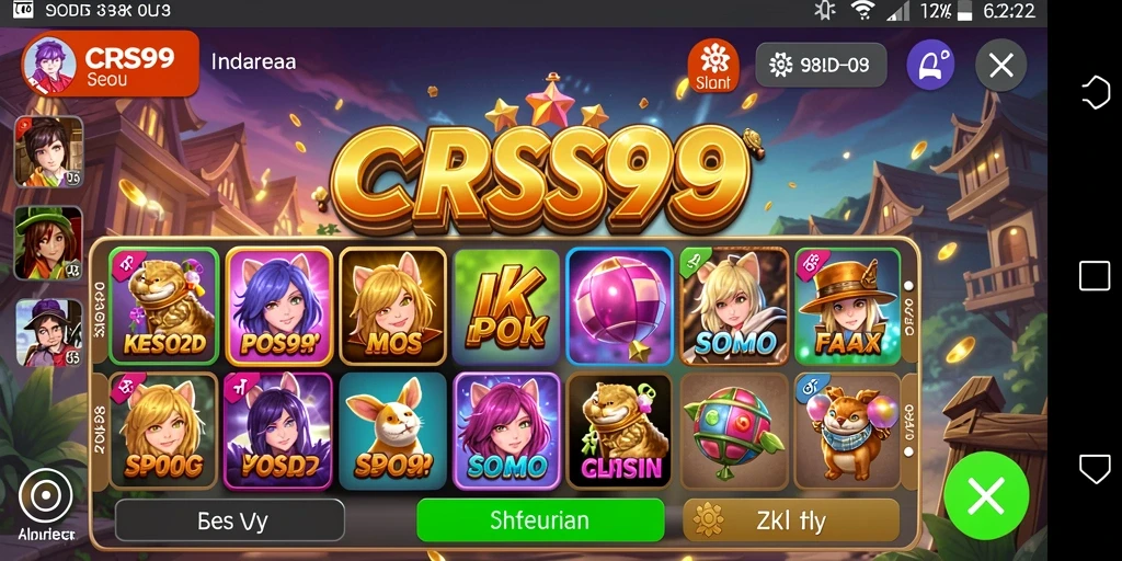 Tampilan menarik dari gameplay Slot CRS99 yang mengasyikkan.
