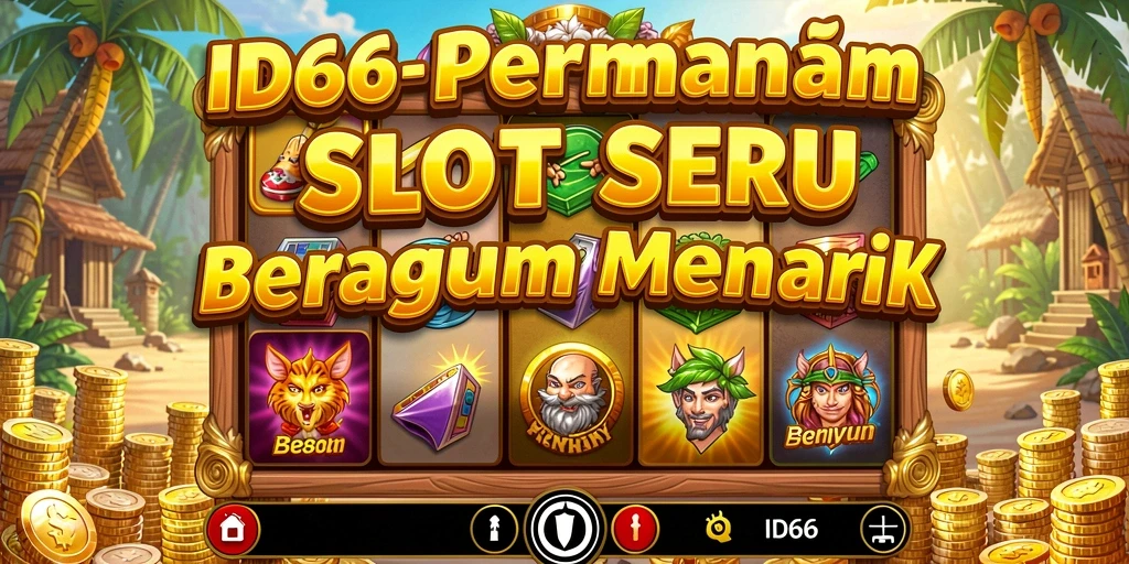 Tangkapan layar gameplay ID66 yang menampilkan serunya bermain Slot.