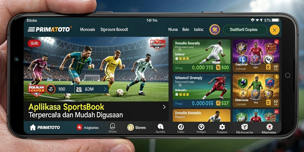 Tampilan gameplay yang menarik dan interaktif di PRIMATOTO.