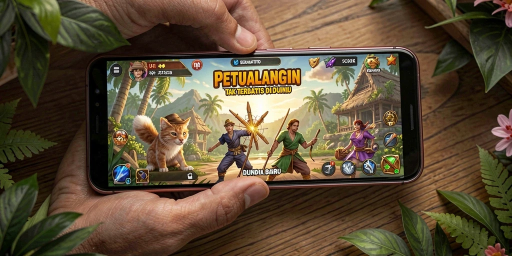 Gameplay menarik di dunia petualangan SEDUNIATOTO.