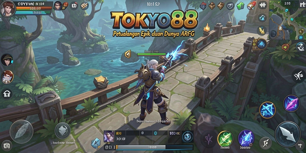 Tampilan menakjubkan di gameplay ARPG TOKYO88