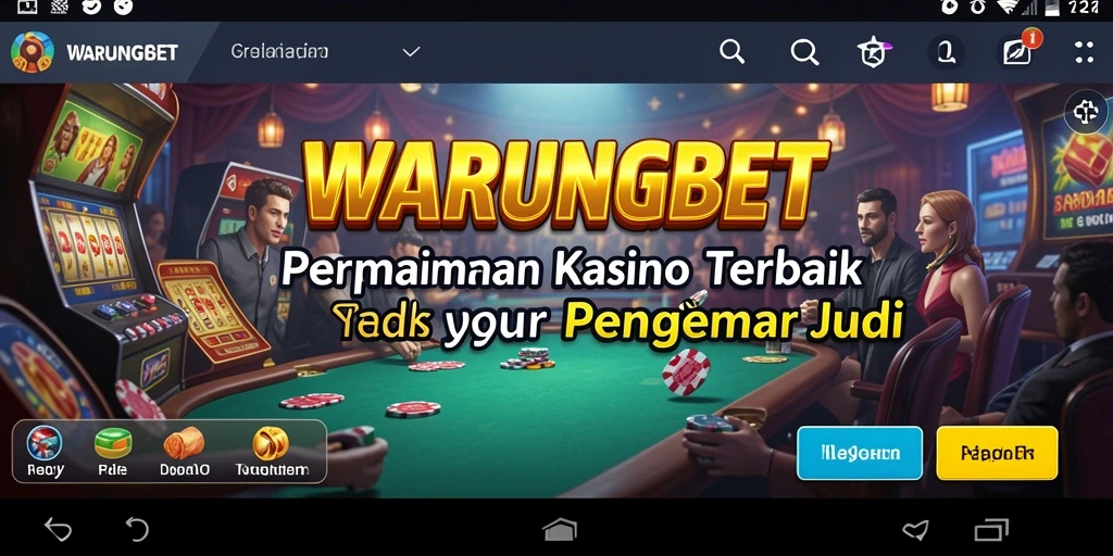 Tampilan gameplay yang menarik dan mendebarkan di WARUNGBET.