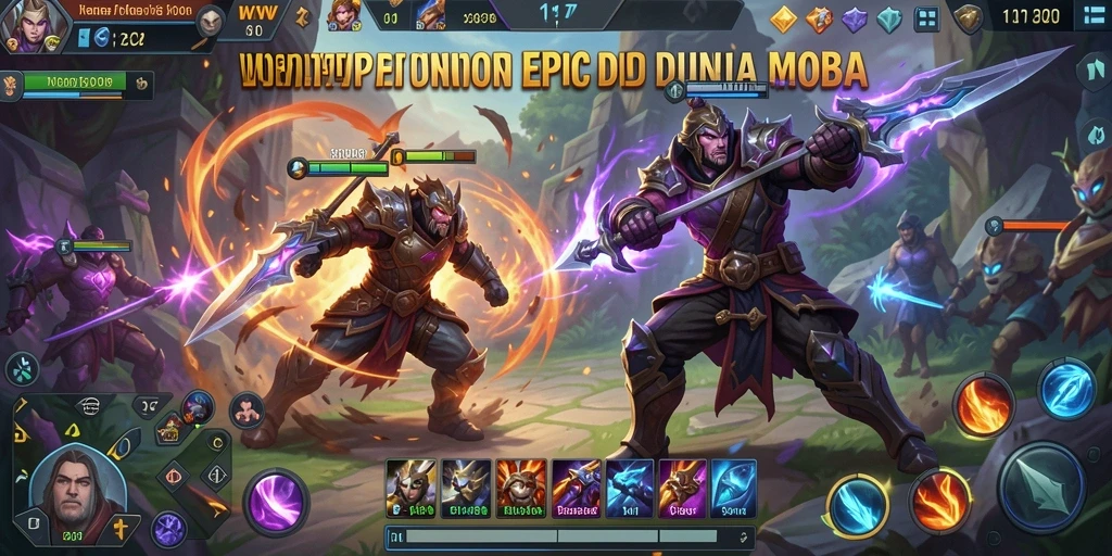 Gameplay menegangkan dalam pertarungan tim di WOW77.